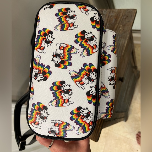 Disney Loungefly Mickey Pride Backpack - Picture 12 of 12
